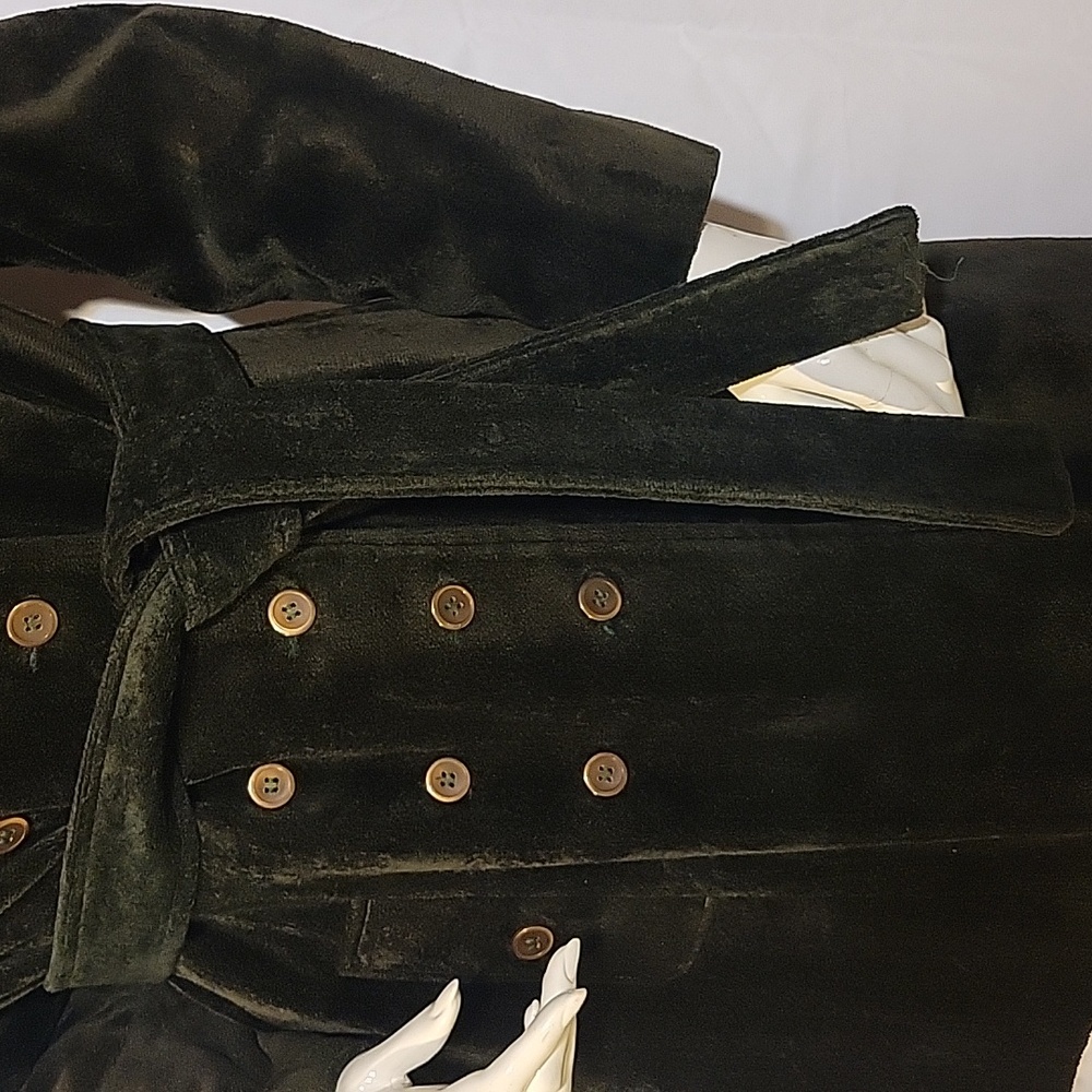 Vintage "Swingles" Dark Green Coat - Picture 8 of 8